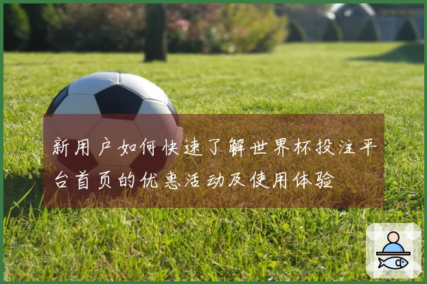 新用户如何快速了解世界杯投注平台首页的优惠活动及使用体验